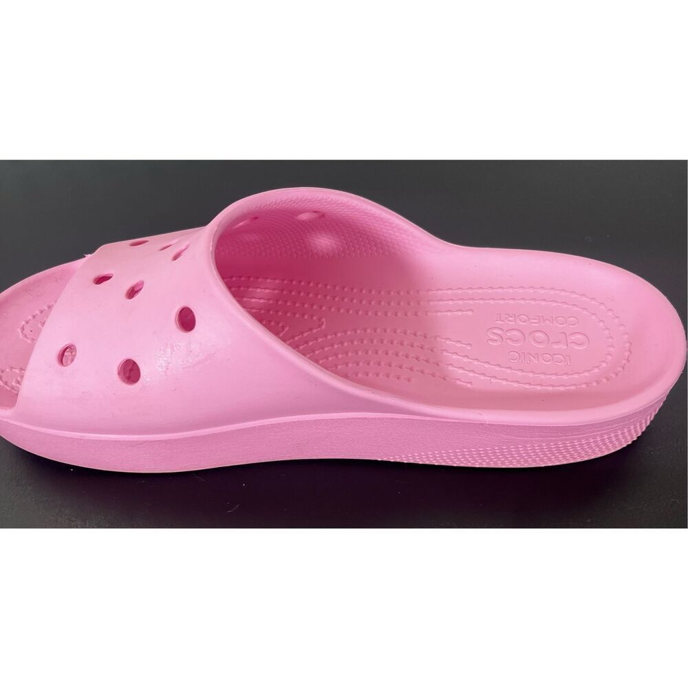 Crocs Platform Slides Size 10 - image 3